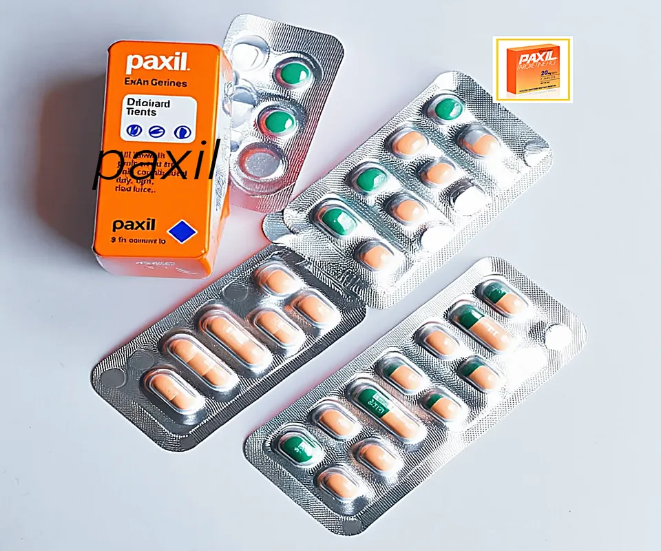 Paxil nombre generico y comercial